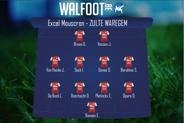 Zulte Waregem (Excel Mouscron - Zulte Waregem)