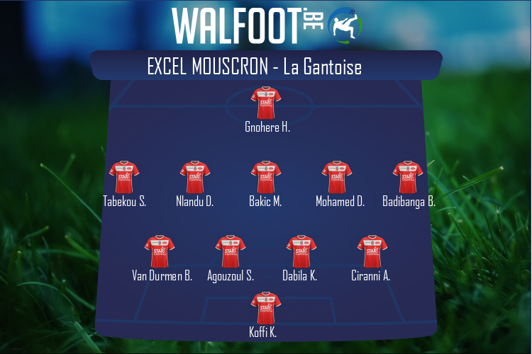 Excel Mouscron (Excel Mouscron - La Gantoise)