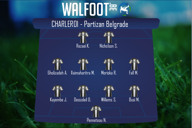 Charleroi (Charleroi - Partizan Belgrade)