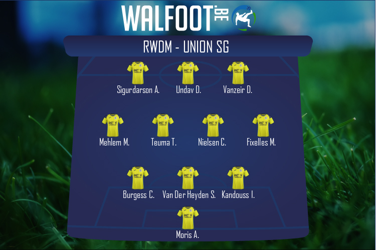 Composition Union SG | RWDM Brussels - Union SG (26/09/2020)
