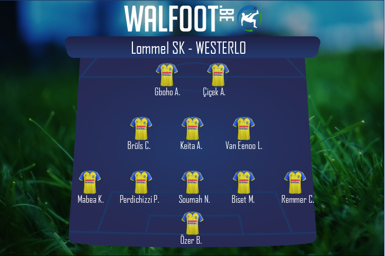 Composition Westerlo | Lommel SK - Westerlo (17/10/2020)