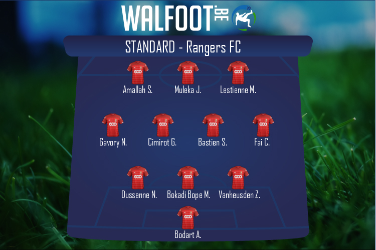 Composition Standard | Standard - Rangers FC (22/10/2020)