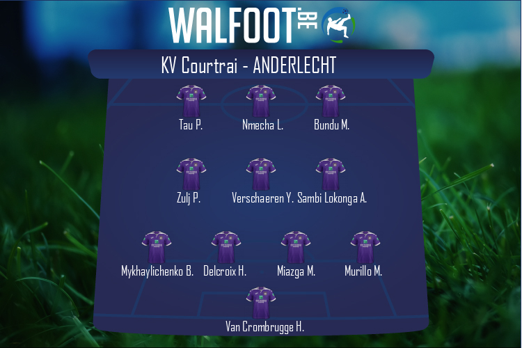 Anderlecht (KV Courtrai - Anderlecht)