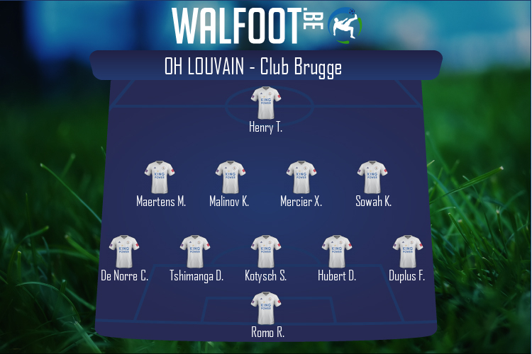 OH Louvain (OH Louvain - FC Bruges)