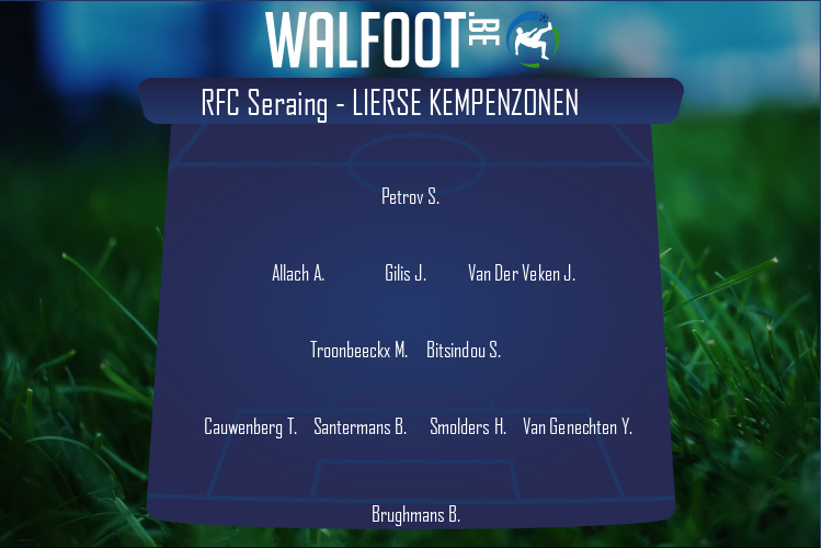 Composition Lierse SK | RFC Seraing - Lierse SK (07/11/2020)