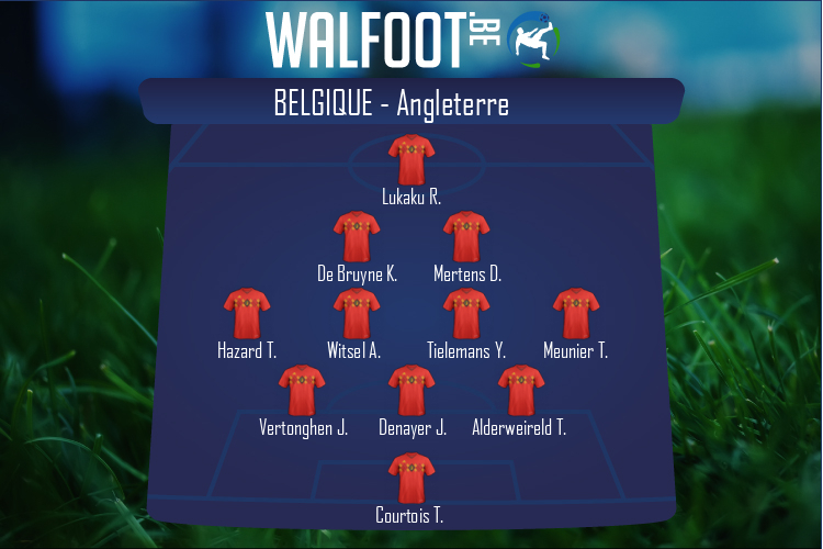 Composition Belgique | Belgique - Angleterre (15/11/2020)
