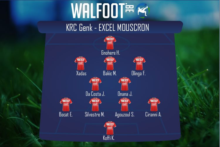 Excel Mouscron (KRC Genk - Excel Mouscron)