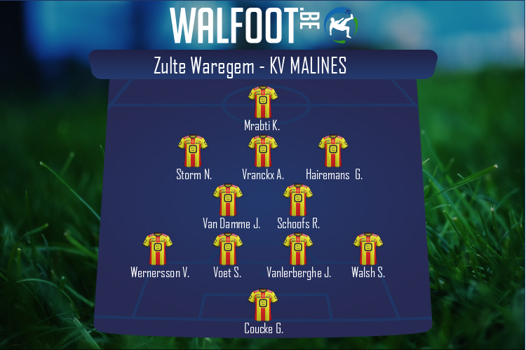 KV Malines (Zulte Waregem - KV Malines)