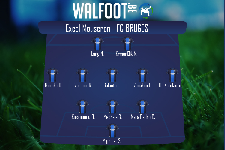 FC Bruges (Excel Mouscron - FC Bruges)