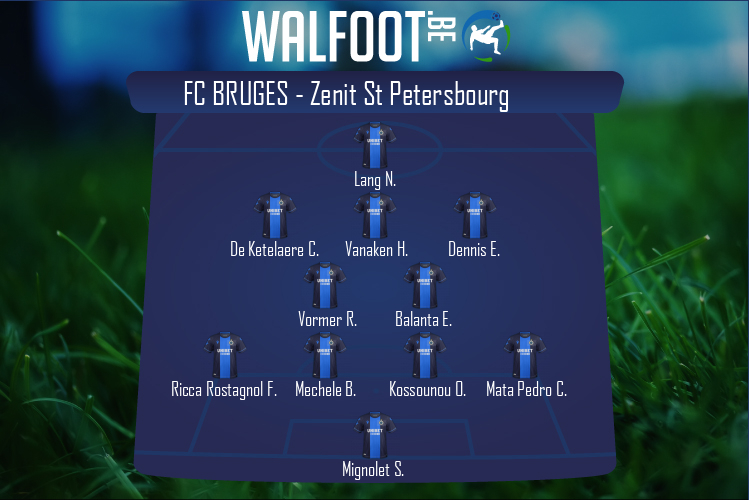 FC Bruges (FC Bruges - Zenit St Petersbourg)