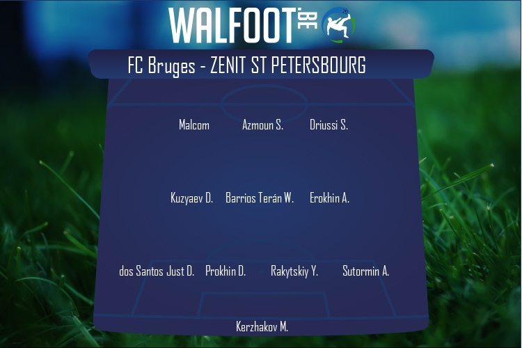 Zenit St Petersbourg (FC Bruges - Zenit St Petersbourg)