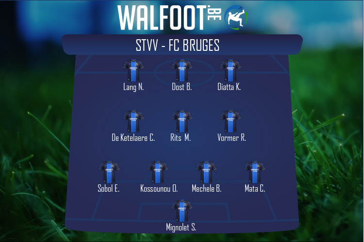 Composition FC Bruges | STVV - FC Bruges (10/01/2021)