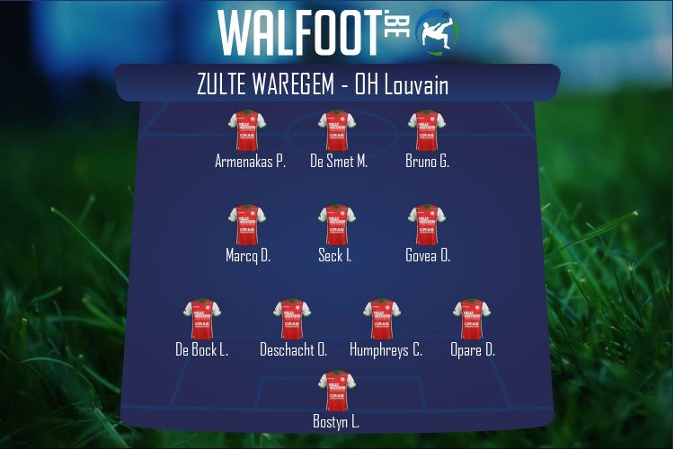 Zulte Waregem (Zulte Waregem - OH Louvain)