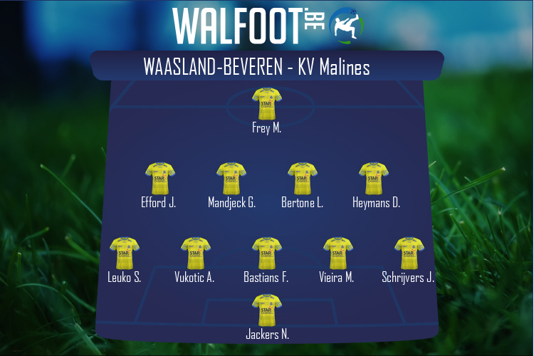 SK Beveren (SK Beveren - KV Malines)