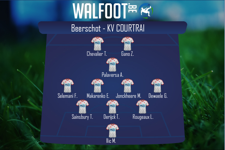 KV Courtrai (Beerschot - KV Courtrai)