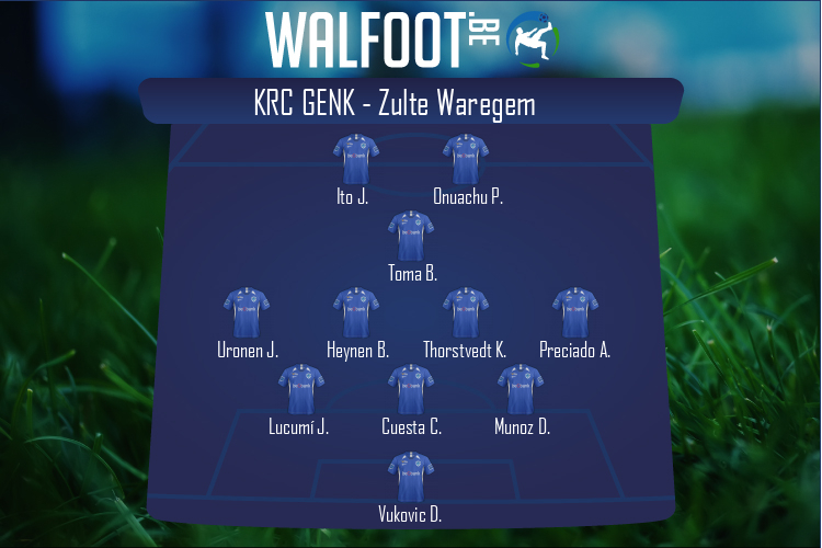 KRC Genk (KRC Genk - Zulte Waregem)