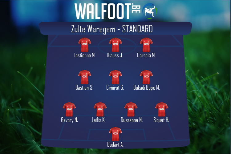 Standard (Zulte Waregem - Standard)