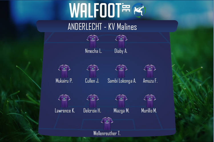 Composition Anderlecht | Anderlecht - KV Malines (07/03/2021)
