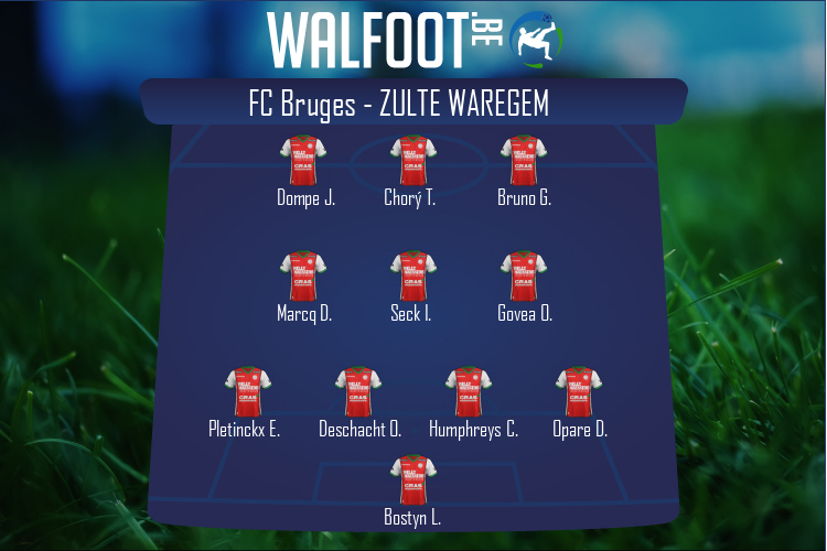Zulte Waregem (FC Bruges - Zulte Waregem)