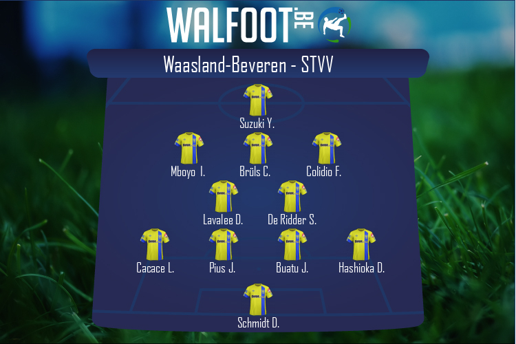 Composition STVV | SK Beveren - STVV (06/04/2021)