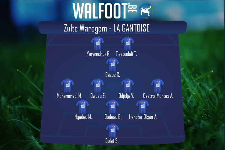 La Gantoise (Zulte Waregem - La Gantoise)