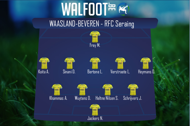 Composition SK Beveren | SK Beveren - RFC Seraing (08/05/2021)