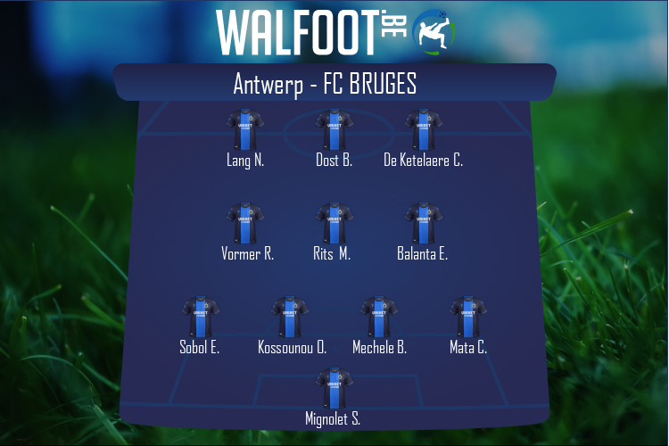 Composition FC Bruges | Antwerp - FC Bruges (13/05/2021)