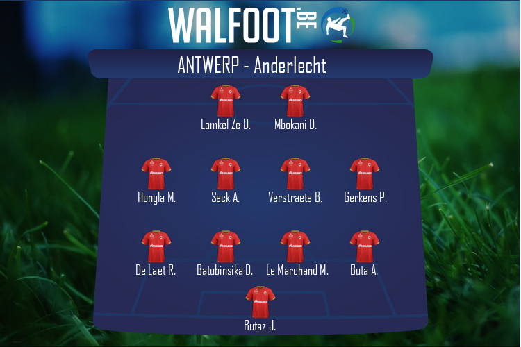 Composition Antwerp | Antwerp - Anderlecht (23/05/2021)