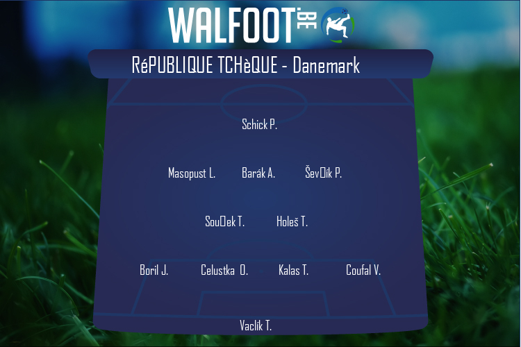 Composition République tchèque | République tchèque - Danemark (03/07/2021)