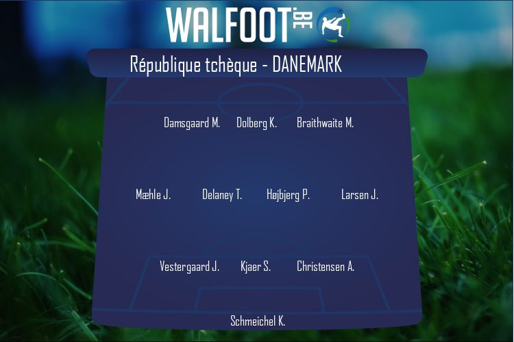 Composition Danemark | République tchèque - Danemark (03/07/2021)