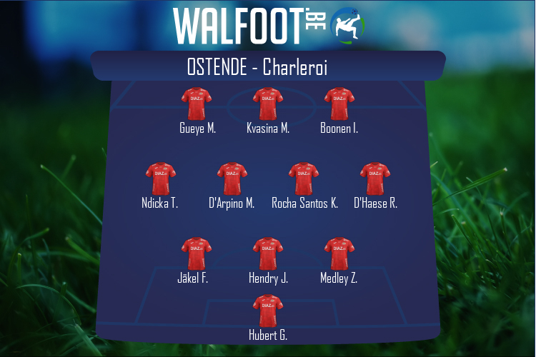 Composition Ostende | Ostende - Charleroi (24/07/2021)