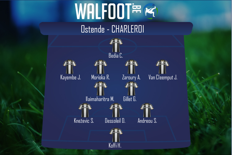 Composition Charleroi | Ostende - Charleroi (24/07/2021)