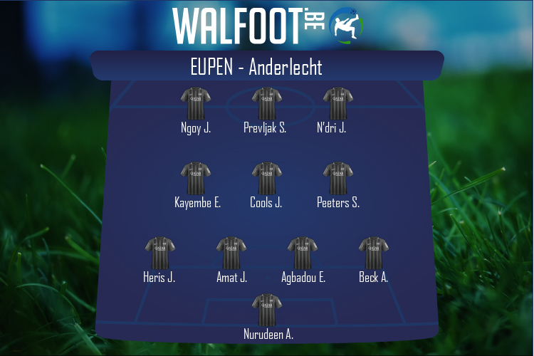 Composition Eupen | Eupen - Anderlecht (31/07/2021)