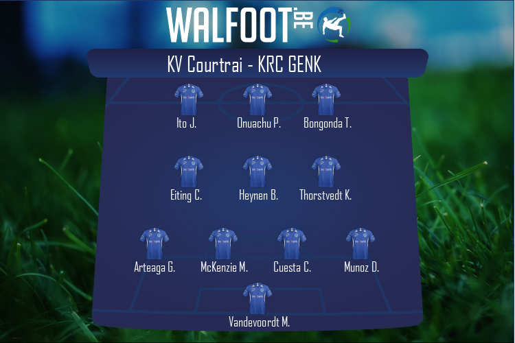Composition KRC Genk | KV Courtrai - KRC Genk (07/08/2021)