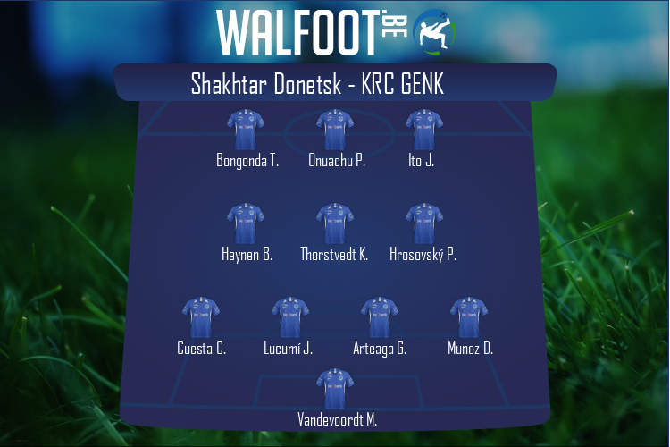 KRC Genk (Shakhtar Donetsk - KRC Genk)