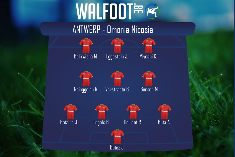 Composition Antwerp | Antwerp - Omonia Nicosia (26/08/2021)