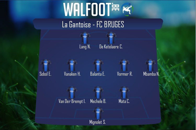 Composition FC Bruges | La Gantoise - FC Bruges (29/08/2021)