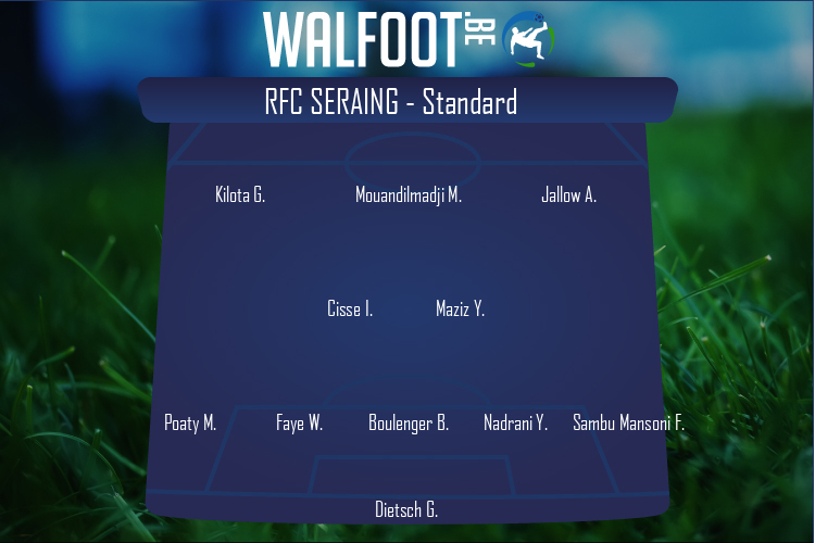 Composition RFC Seraing | RFC Seraing - Standard (12/09/2021)