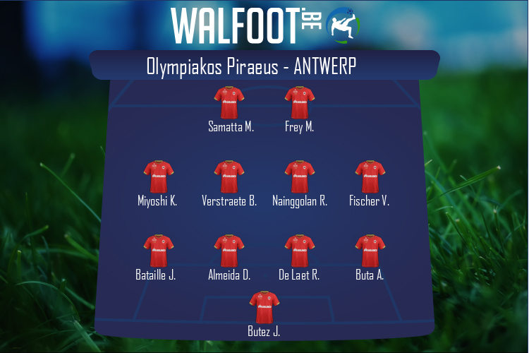 Composition Antwerp | Olympiakos Piraeus - Antwerp (16/09/2021)