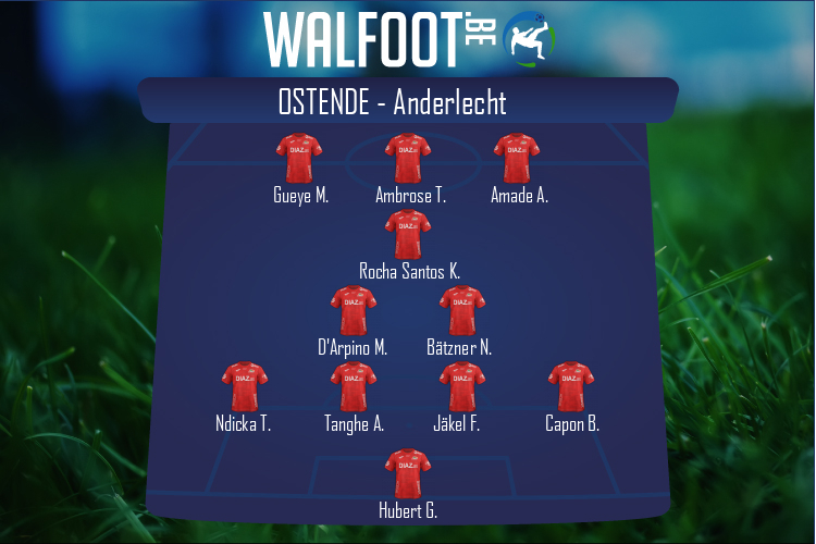 Composition Ostende | Ostende - Anderlecht (26/09/2021)