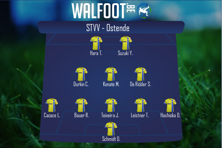Composition STVV | STVV - Ostende (02/10/2021)
