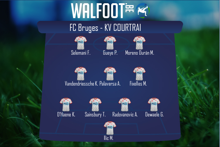 KV Courtrai (FC Bruges - KV Courtrai)