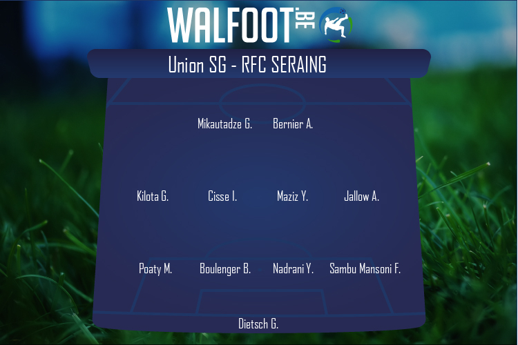 Composition RFC Seraing | Union SG - RFC Seraing (16/10/2021)