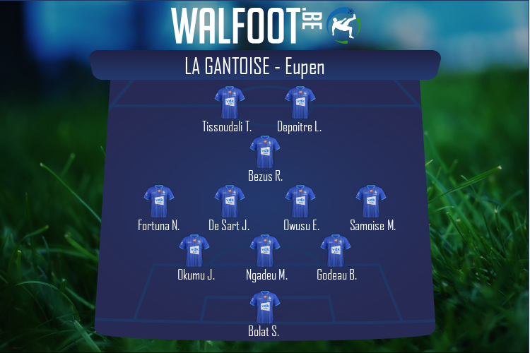 Composition La Gantoise | La Gantoise - Eupen (17/10/2021)