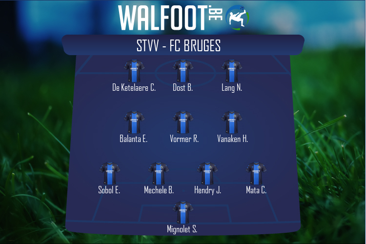 Composition FC Bruges | STVV - FC Bruges (30/10/2021)