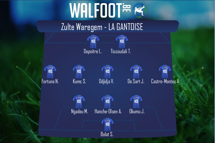 La Gantoise (Zulte Waregem - La Gantoise)