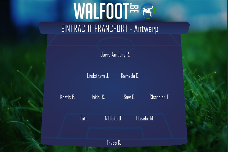 Eintracht Francfort (Eintracht Francfort - Antwerp)
