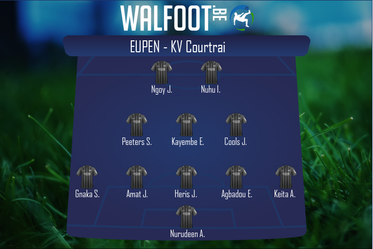 Composition Eupen | Eupen - KV Courtrai (27/11/2021)