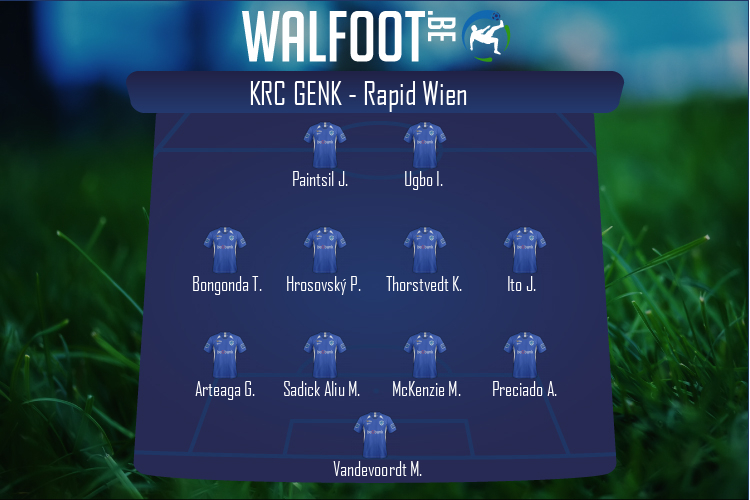 KRC Genk (KRC Genk - Rapid Wien)