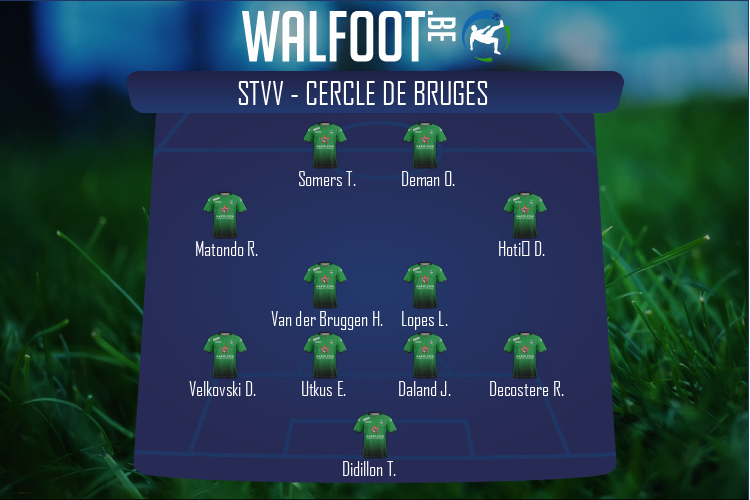 Composition Cercle de Bruges | STVV - Cercle de Bruges (11/12/2021)